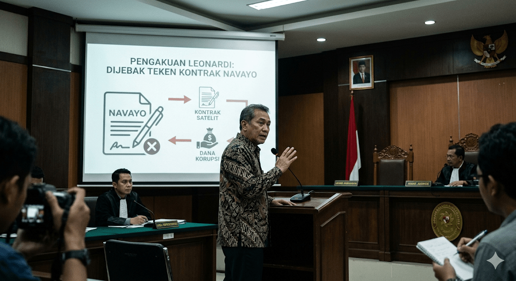 Sidang Kasus Satelit Kemhan Ungkap Dugaan Jebakan Anggaran