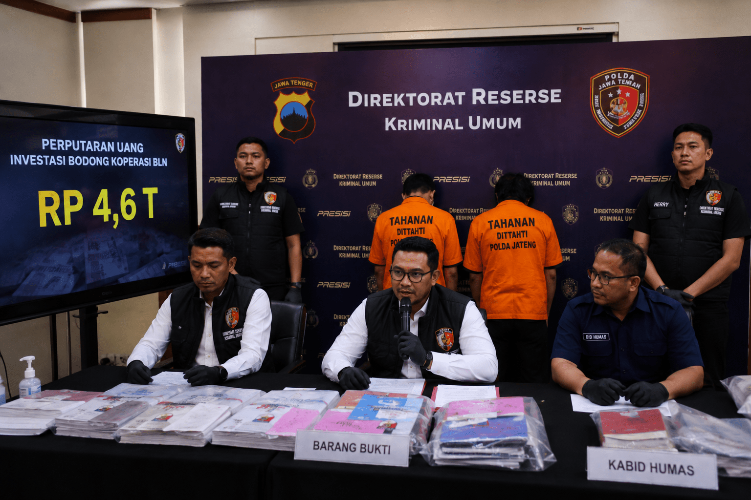 Polda Jateng Ungkap Perputaran Uang Investasi Bodong Koperasi BLN Capai Rp4,6 Triliun