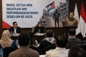 Wakil Ketua MPR Ingatkan WNI Pertimbangkan Risiko Sebelum ke Gaza