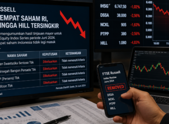 FTSE Russell Depak Empat Saham RI, DSSA hingga HILL Tersingkir