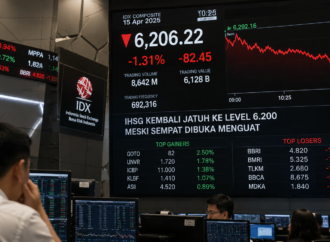 IHSG Kembali Jatuh ke Level 6.200 Meski Sempat Dibuka Menguat
