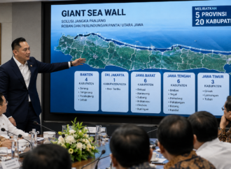 AHY Ungkap Giant Sea Wall Libatkan 5 Provinsi dan 20 Kabupaten
