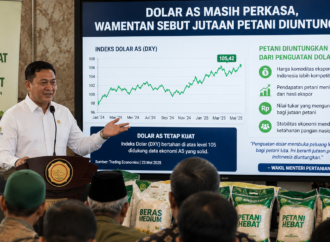 Dolar AS Masih Perkasa, Wamentan Sebut Jutaan Petani Diuntungkan