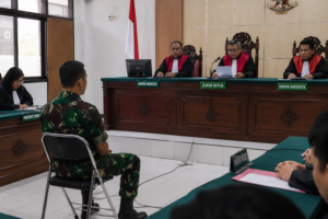 Prajurit TNI Aniaya Siswa SMP hingga Tewas Divonis 10 Bulan