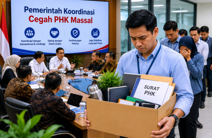 Menaker Pastikan Pemerintah Koordinasi Cegah PHK Massal