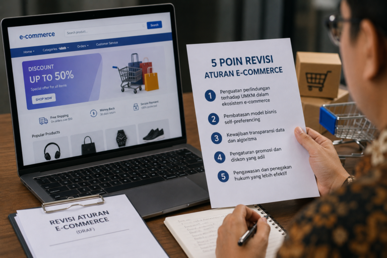 5 Poin Revisi Aturan E-Commerce Mulai Dibocorkan Pemerintah