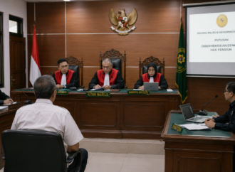 Eks Hakim PN Cilacap yang Terima Suap Resmi Diberhentikan dengan Hak Pensiun