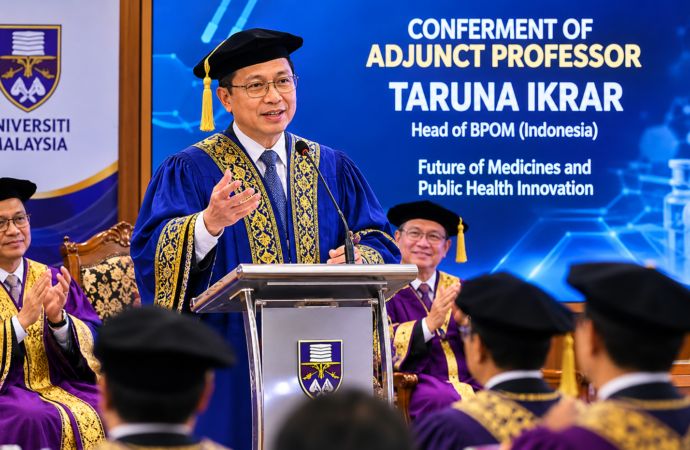 Kepala BPOM Bicara Masa Depan Industri Obat Usai Raih Gelar Adjunct Professor di Malaysia