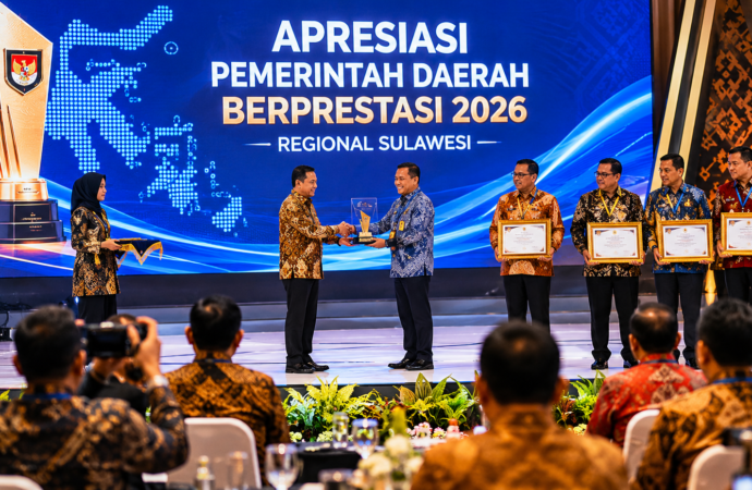 Kemendagri Gelar Apresiasi Pemda Berprestasi Regional Sulawesi di Kendari