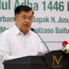 Jusuf Kalla Serukan Dunia Bersatu Bangun Kembali Gaza saat Momentum Idul Adha