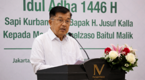 Jusuf Kalla Serukan Dunia Bersatu Bangun Kembali Gaza saat Momentum Idul Adha