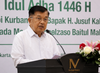 Jusuf Kalla Serukan Dunia Bersatu Bangun Kembali Gaza saat Momentum Idul Adha