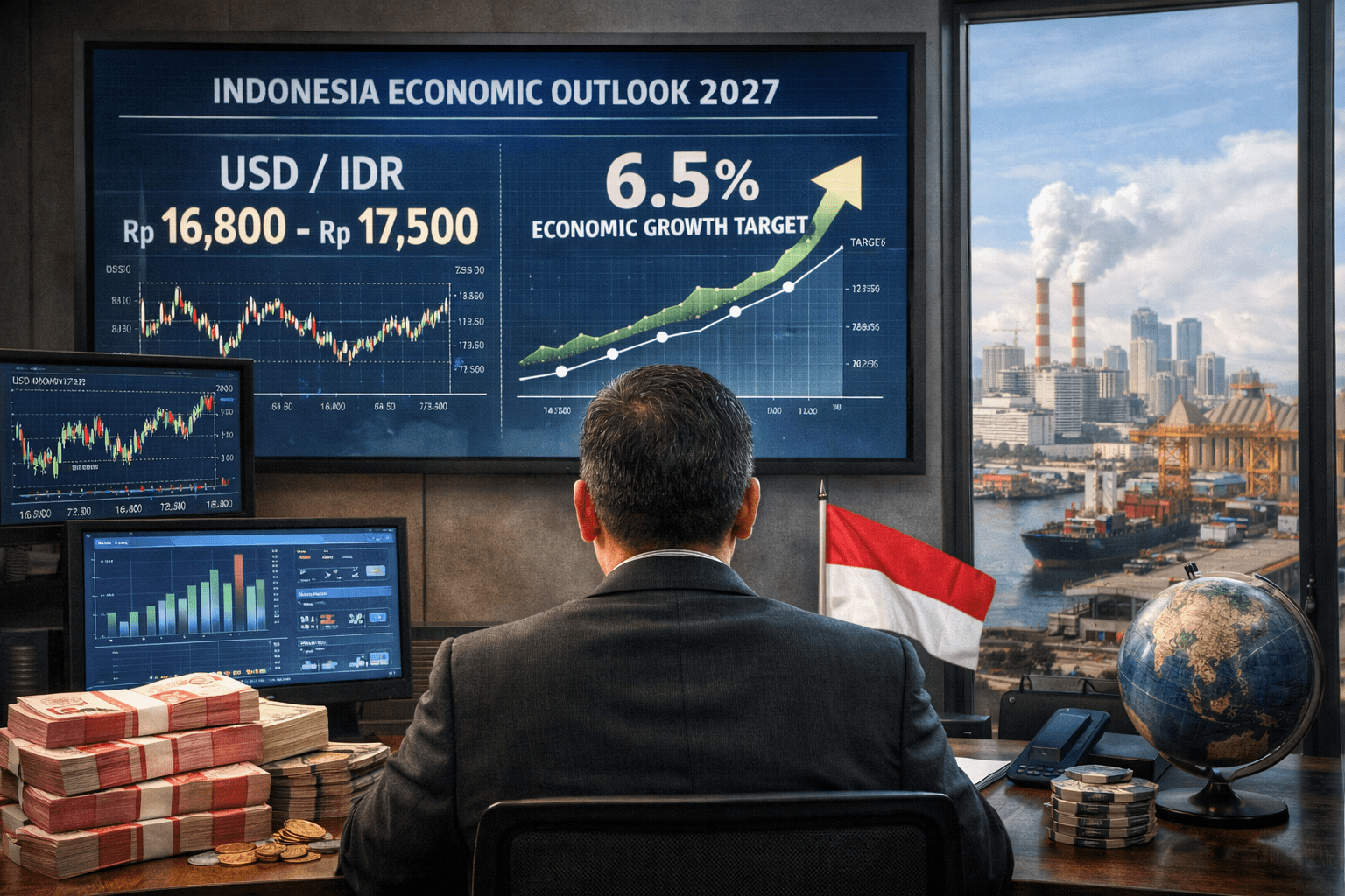 Prabowo Patok Dolar AS Rp16.800-17.500 dan Ekonomi 6,5% di 2027