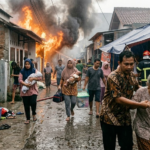 Detik-Detik Warga Menyelamatkan Diri Saat Kebakaran Maut Melanda Permukiman Dekat Stasiun Tanah Abang