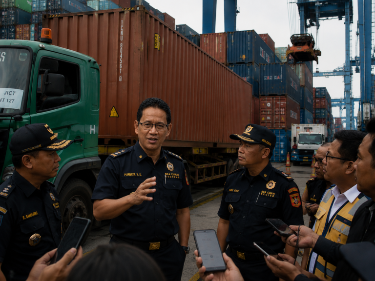 3.000 Kontainer Tertahan di Tanjung Priok, Purbaya Minta Bea Cukai Percepat Penanganan
