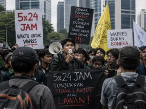 Mahasiswa Beri Tenggat 5x24 Jam kepada Gibran untuk Menindaklanjuti Tuntutan