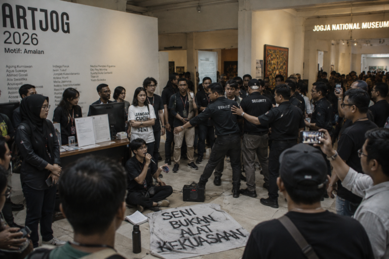 Protes di ARTJOG 2026 Dihentikan, Kritik Sponsor Acara Picu Polemik