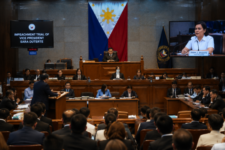 Wapres Filipina Hadapi Sidang Pemakzulan, Krisis Politik Kian Membelah Negara