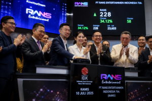 IPO RANS Diserbu Investor, Haji Isam hingga Boy Thohir Hadiri Pencatatan Saham Perdana