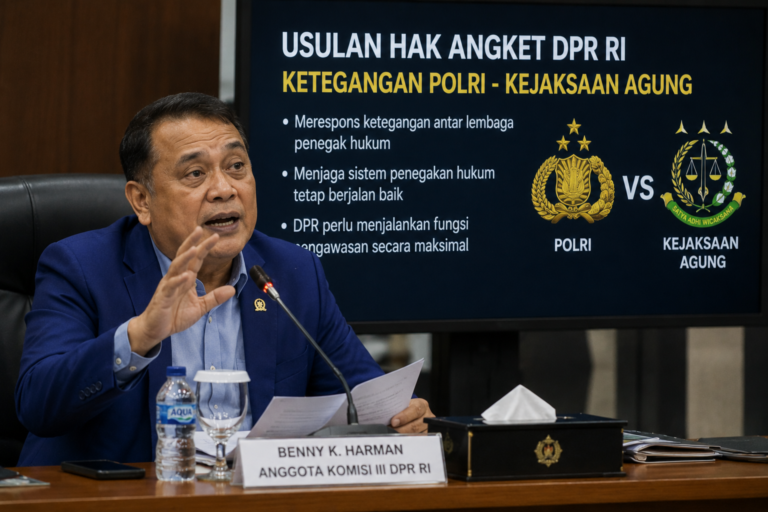 Anggota DPR Usul Hak Angket untuk Redam Konflik Buntut Kasus Febrie Adriansyah