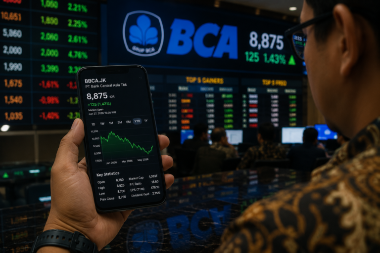 Saham BBCA Berpeluang Tembus Target Harga, Fundamental BCA Jadi Penopang