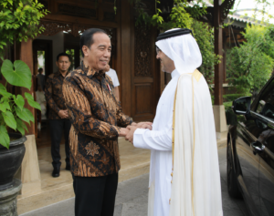 Dubes Qatar temui Jokowi
