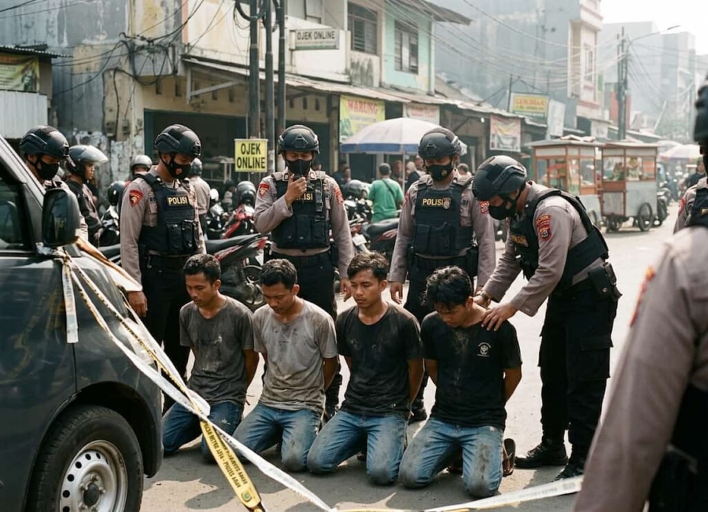 63 Orang Terduga Perusuh Demonstrasi Resmi Diamankan 