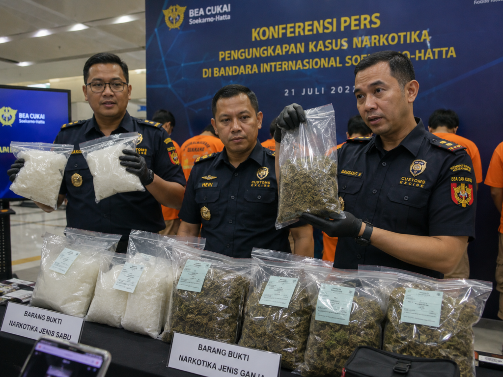 3 WN Malaysia Terungkap Selundupkan Narkotika