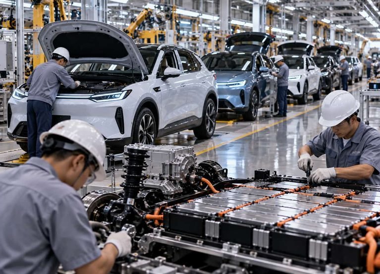 Persaingan Sengit Pabrikan Kendaraan EV Capai TKDN