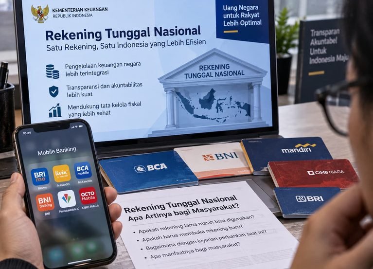 Pemerintah Siapkan Rekening Tunggal Nasional 