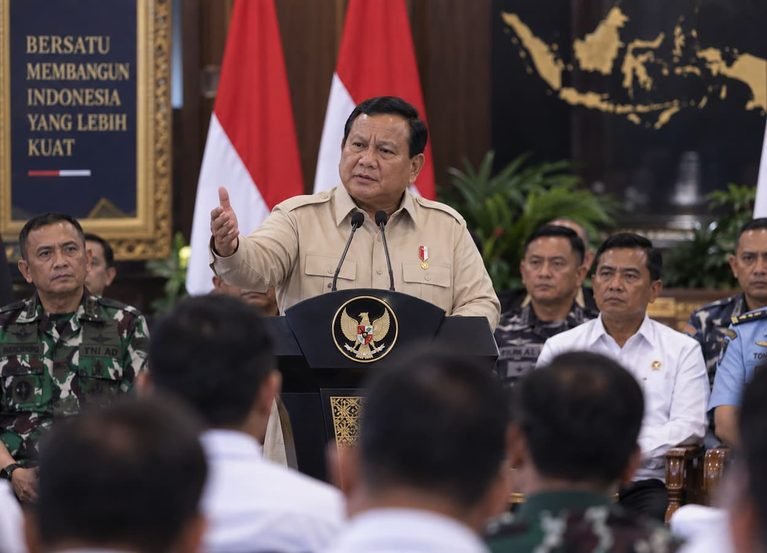 Prabowo Jawab Isu Militerisme