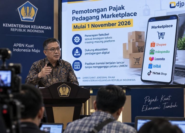 Pajak Marketplace Mulai Diberlakukan 1 November