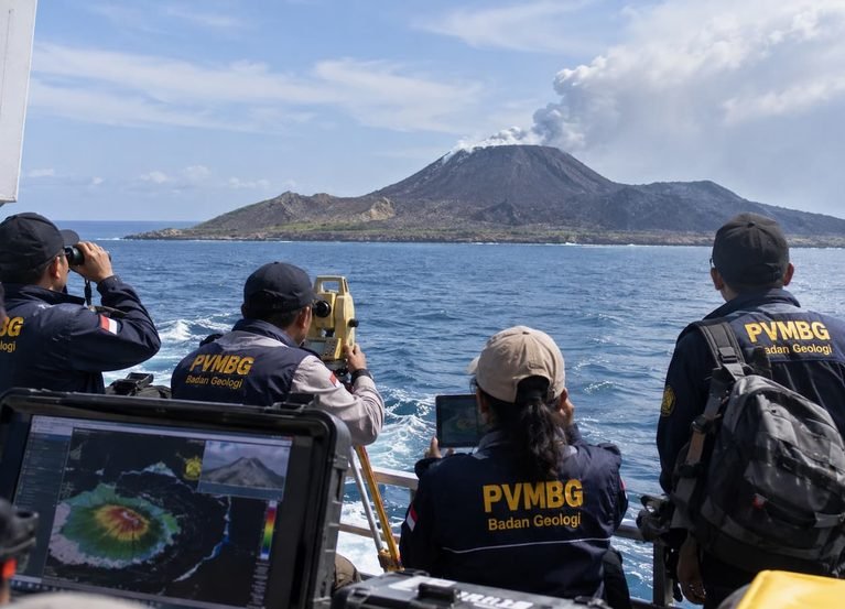 Luas Anak Krakatau Lampaui 2018