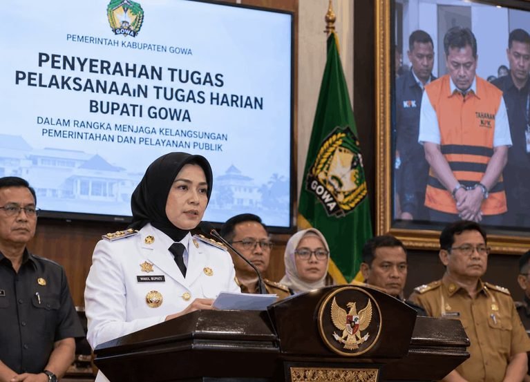 Wakil Bupati Gowa Pimpin Pemerintahan